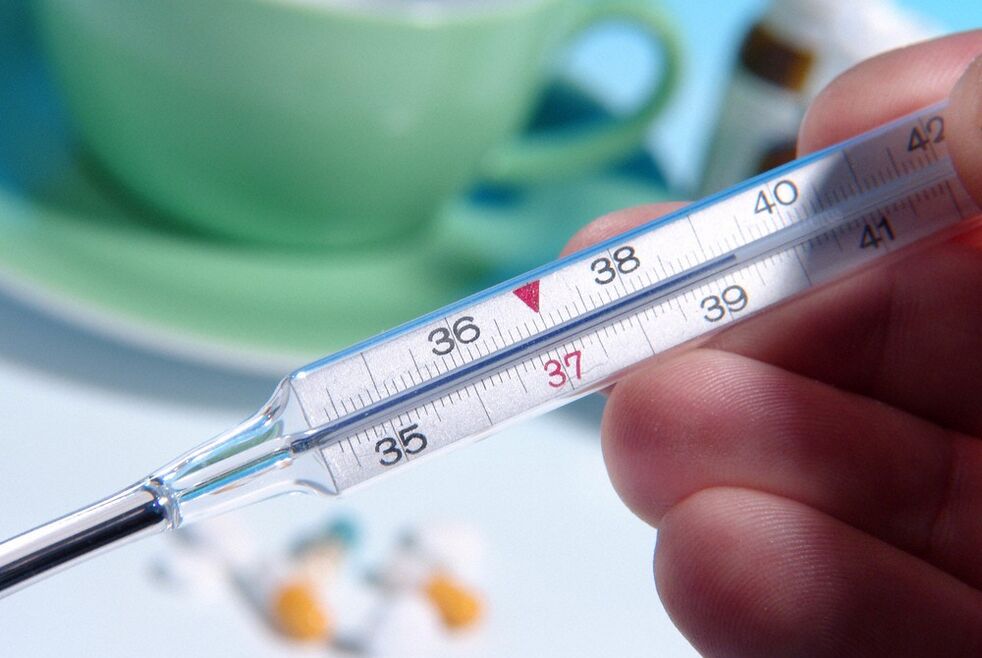Vyšetrenie sekrécie prostaty bude nesprávne pri telesnej teplote nad 39°C