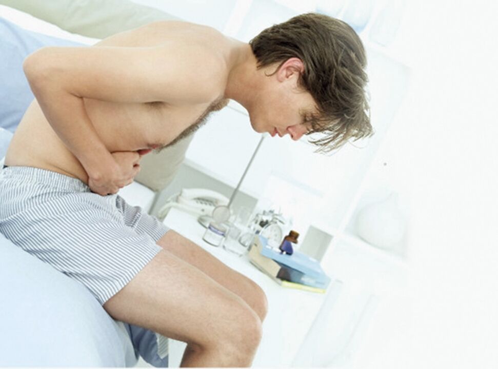 bolesť u muža s prostatitídou